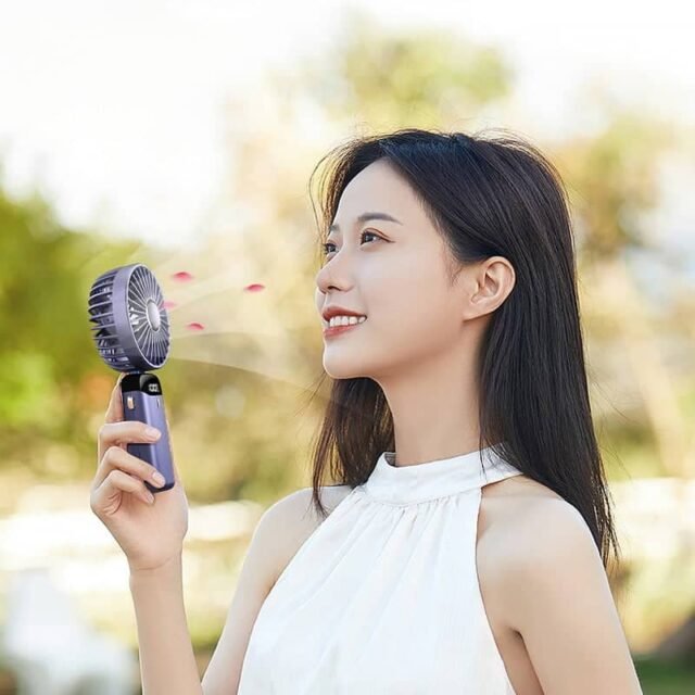 ini Portable Rechargeable Fan 4