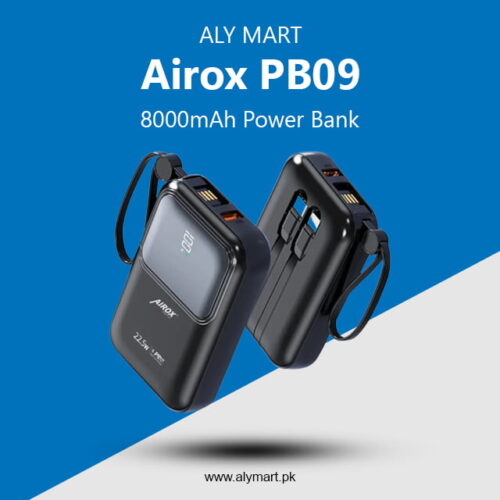 Airox PB09 8000mAh Powerbank 22.5 Watts