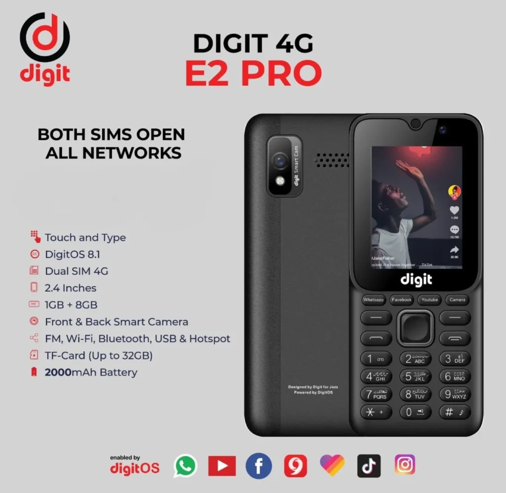 Digit 4G E2 Pro