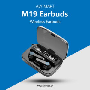 M19 Earbuds with 9D Hifi Sound Price in Pakistan