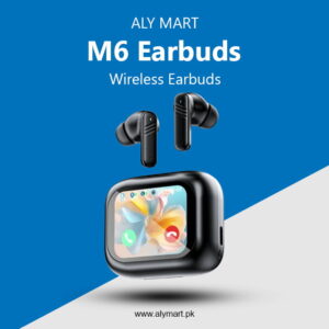 M6 Full Touch Color Screen Earbuds with ANC
