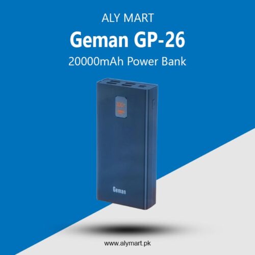 Geman GP-26 20000mAh Power Bank 22.5W PD Fast Charging