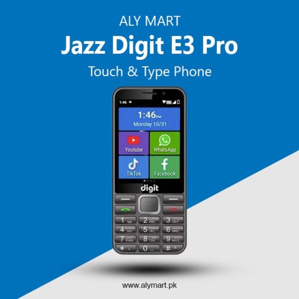 Jazz Digit E3 Pro Touch & Type Phone Price
