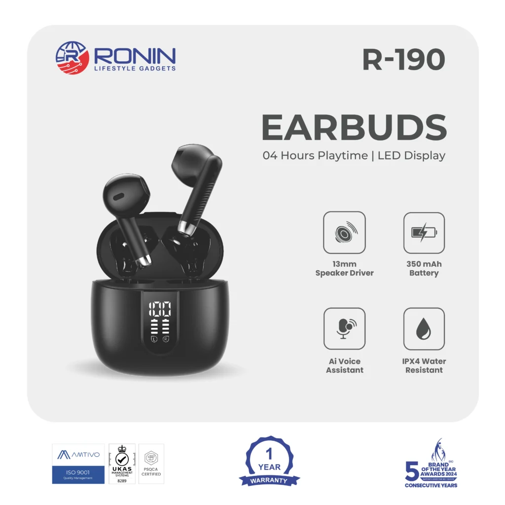 Ronin R-190 Earbuds