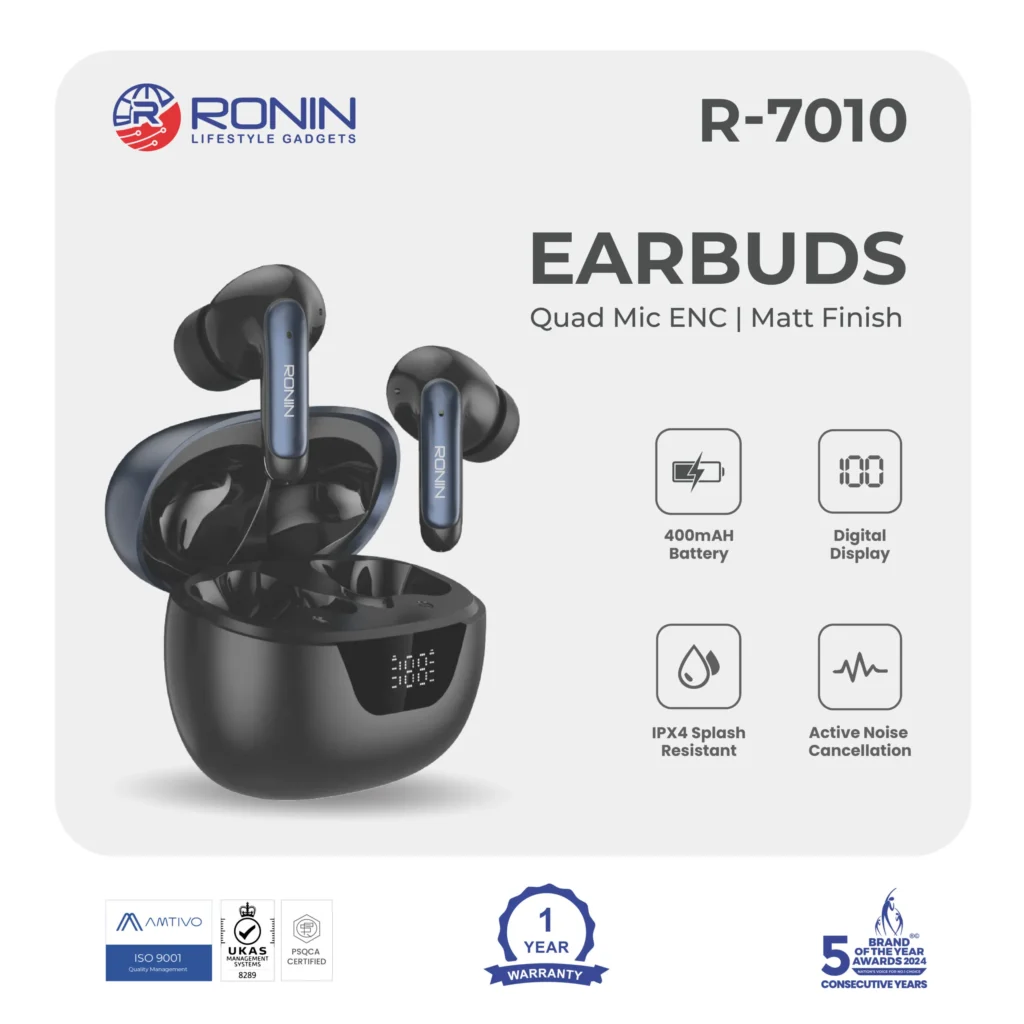 Ronin Mystique R-7010 Earbuds