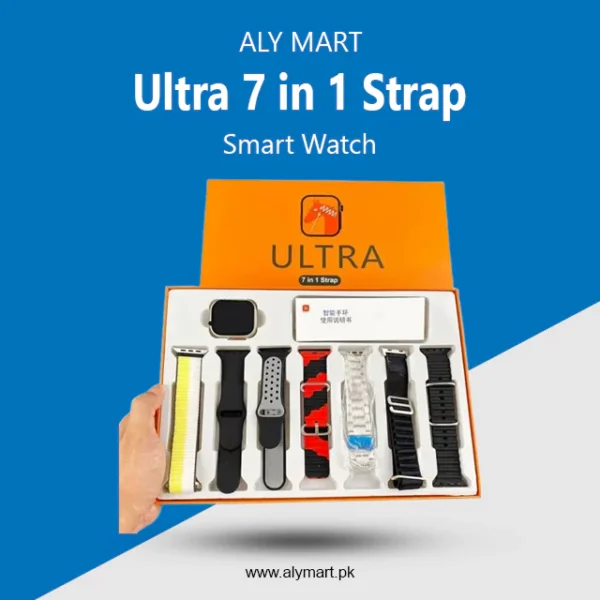 Ultra 7 in 1 Strap Smart Watch Price in Pakistan