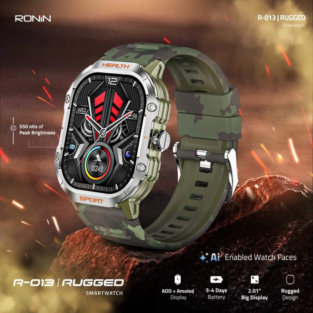 Ronin R-013 Rugged Smart Watch