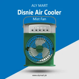 Disnie Rechargeable Air Cooler Fan with Mist Flow