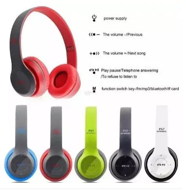 P47 Wireless Headphones