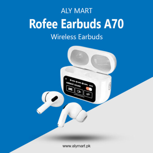 Rofee Earbuds A70: ANC, Deep Bass, Long Battery