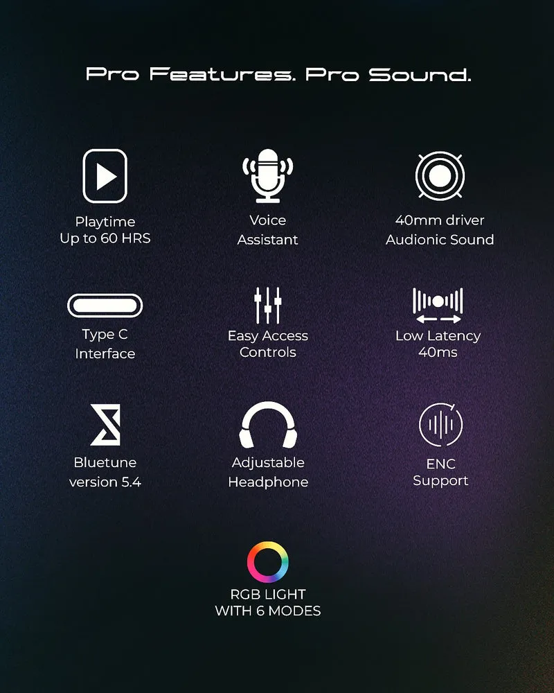 Audionic Hammer Wireless Headphone