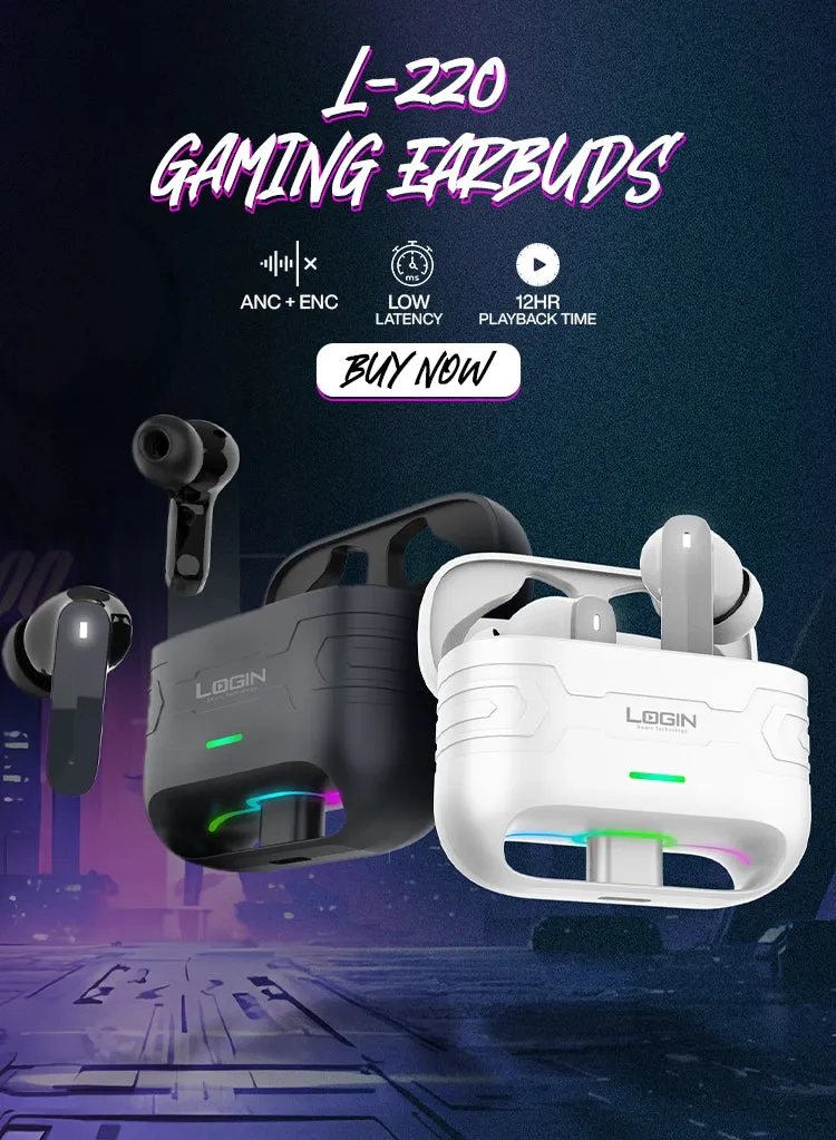 Login L-220 Earbuds