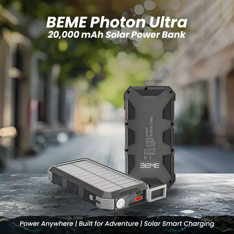 BEME Photon Ultra Solar Power Bank 20000mAh