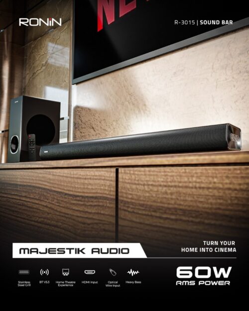 Ronin Majestik Audio Pro | R-3015 Sound Bar