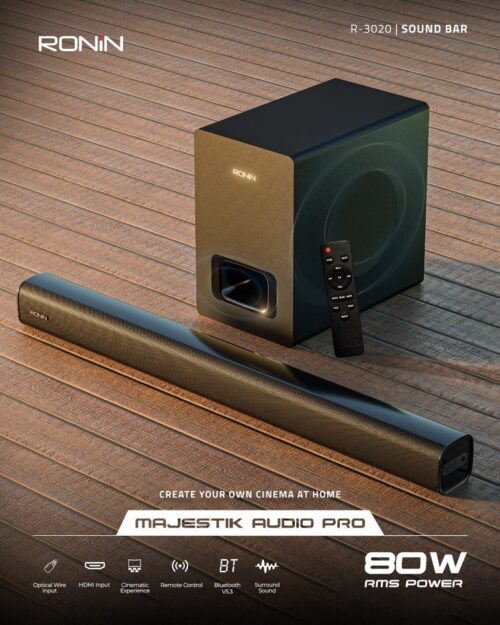 Ronin Majestik Audio Pro | R-3020 Sound Bar