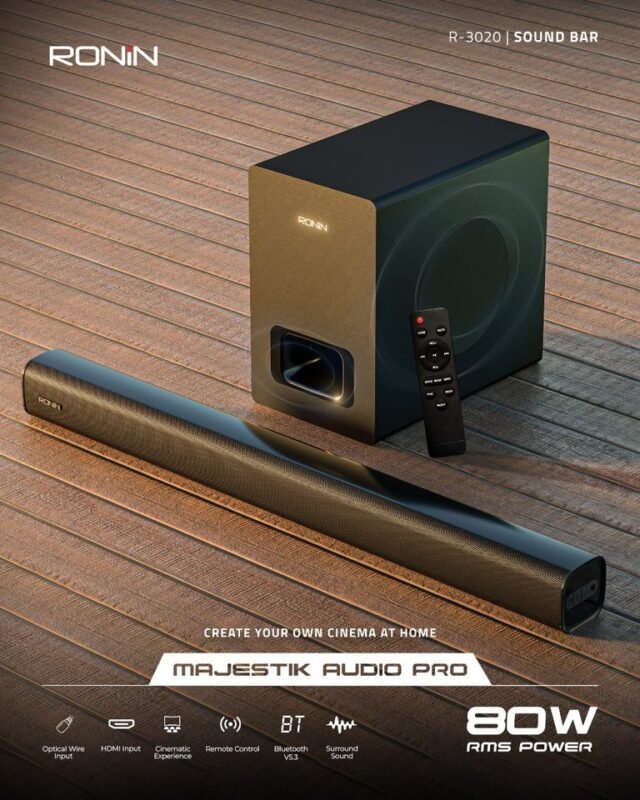Ronin Majestik Audio Pro | R-3020 Sound Bar