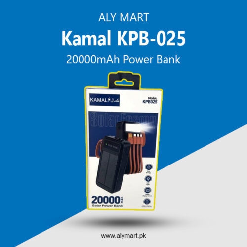 Kamal KPB-025 20000mAh Solar Power Bank 74W