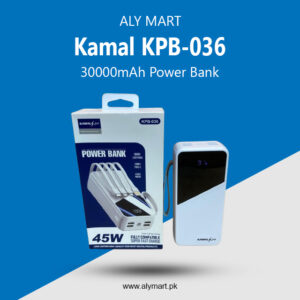 Kamal KPB-036 30000mAh Ultra Slim Power Bank 46W