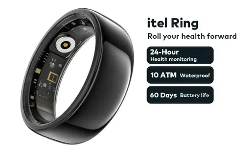 itel ring 2 black color