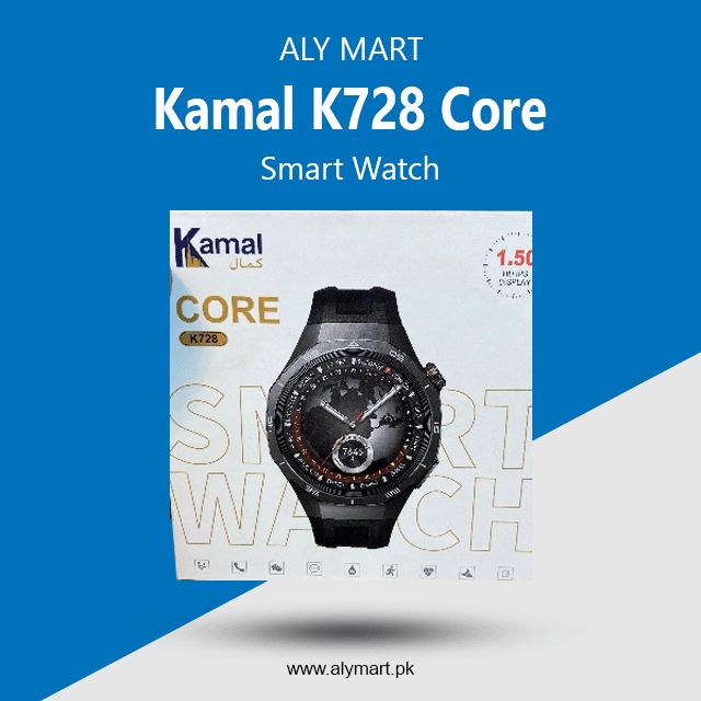 Kamal K728 Core Smart Watch with HD IPS Display