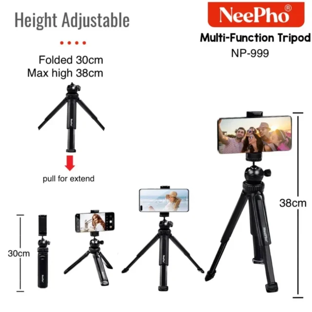 NeePho NP-999 Multi Function Tripod 2