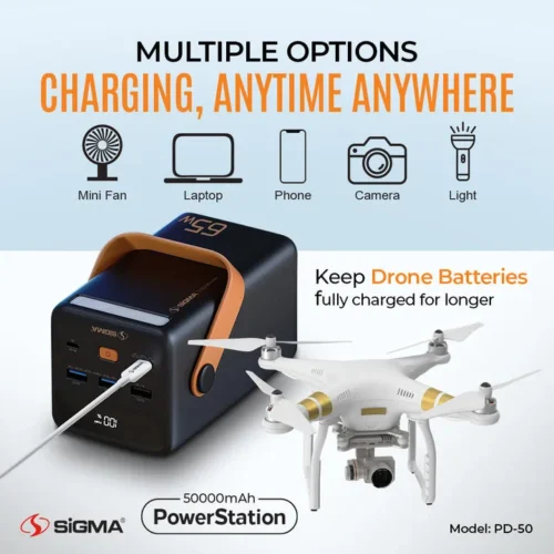 Sigma 50000mAh Power Bank PD-50 4