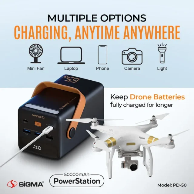 Sigma 50000mAh Power Bank PD-50 4