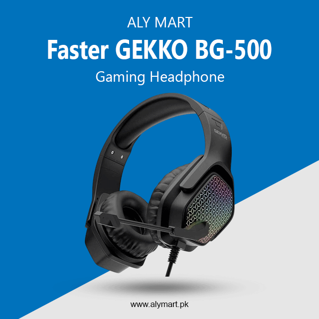 Faster GEKKO Gaming Headphone BG-500 Price in Pakistan