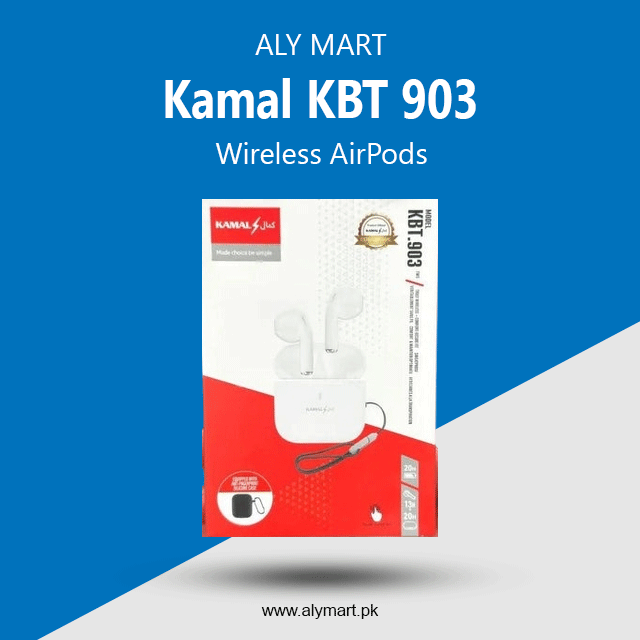 Kamal KBT 903 AirPods with Silicone Pouch