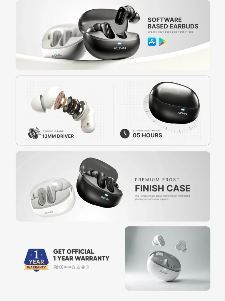 Ronin Mist Pro Earbuds