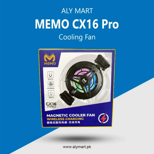 MEMO CX16 Pro Magnetic Cooling Fan Price in Pakistan