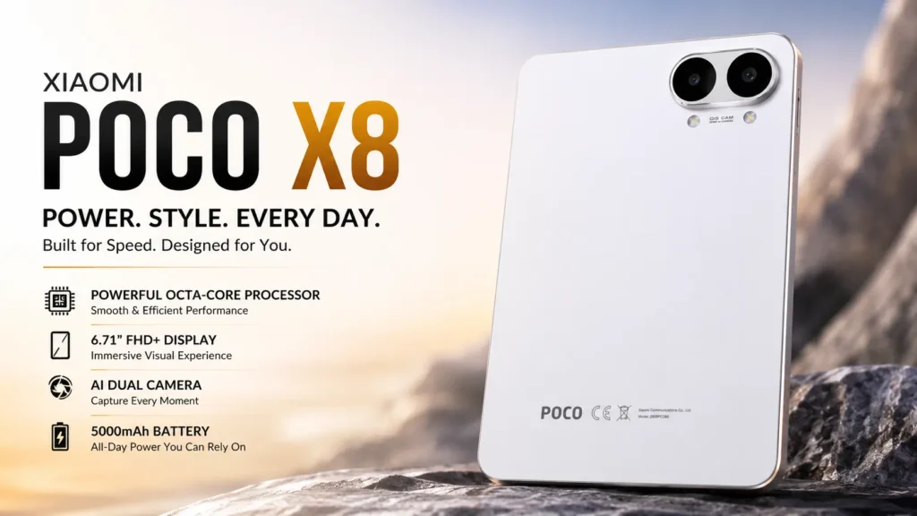 Xiaomi Poco X8 Price in Pakistan