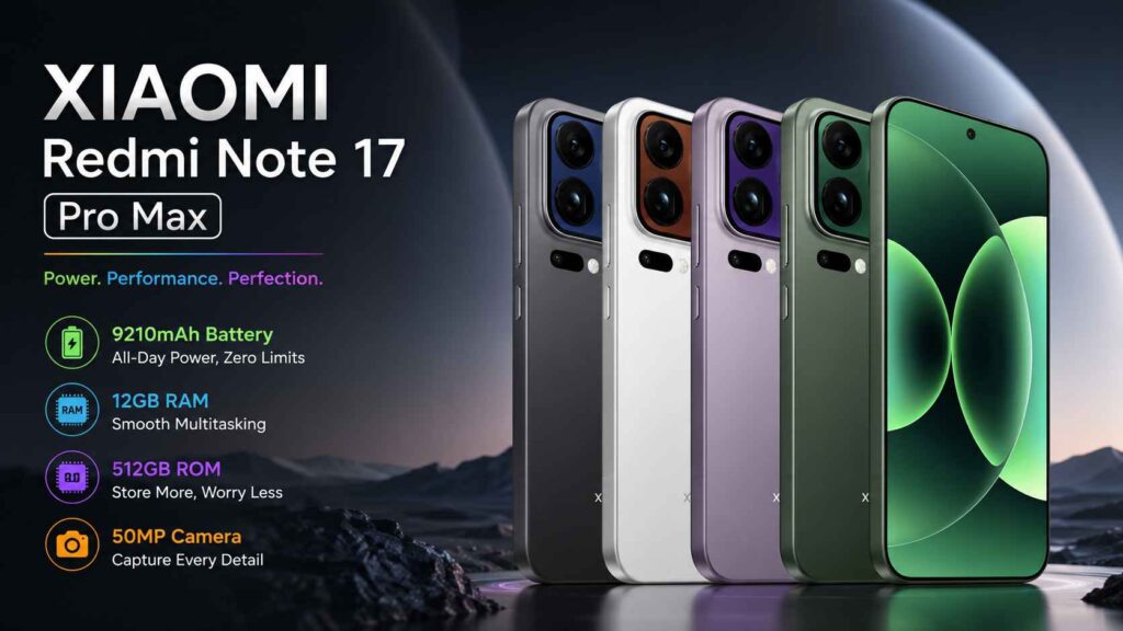 Xiaomi Redmi Note 17 Pro Max